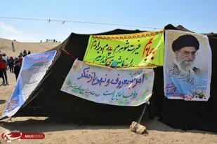 حضور فعال بسیج در جشنواره سفر به توران شاهرود+ تصاویر