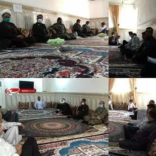 برگزاری  جلسه قرارگاه تحول محلات روستای گتان جاسک