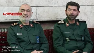 دیدار فرمانده کل سپاه پاسداران با بسیجیان پایگاه مقاومت بسیج کوی نصر از ناحیه شهید باهنر