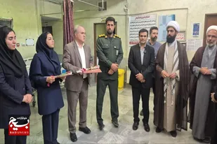 تجلیل مسئولان شهرستان رزن از کادر درمان بیمارستان حضرت ولی&zwnj;عصر(عج)