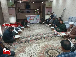 برگزاری محفل انس با قرآن کریم در روستای ملانقی جعفرآباد مغان