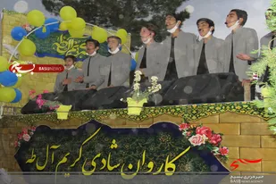 برپایی کاروان شادی &laquo;کریم آل طاها&raquo; در ملایر