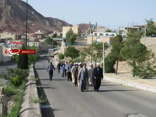 پیاده روی طلاب شهرستان مهدیشهر به مناسبت کنگره ۴۰۰۰ شهید روحانی