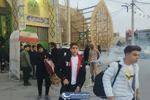 اعزام 160 دانش آموز پسر بافقی به مناطق عملیاتی جنوب
