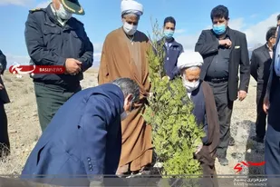 مراسم درختکاری در شهرستان خلیل آباد