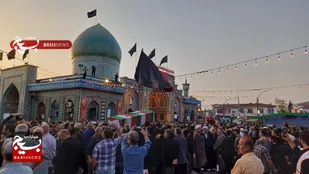 تشییع  و تدفین باشکوه ۱۳ شهید حمله تروریستی رژیم صهیونیستی در آستانه اشرفیه