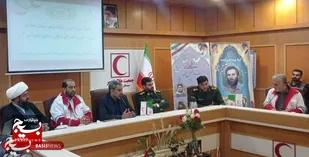 برگزاری جلسه جهاد تبیین در جمعیت هلال&zwnj;احمر سیستان و بلوچستان