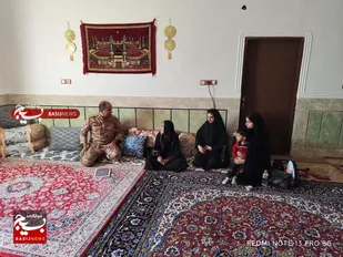 دیدار با خانواده شهید اهل سنت در میرجاوه