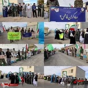 رزمایش جهادگران فاطمی ۲ در  هیرمند برگزار شد
