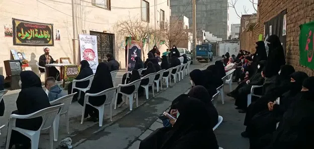 تجلیل از خانواده شهدای تیپ فاطمیون شهریار