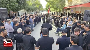 سوگواری تاسوعا و عاشورای حسینی در شهر فارسان