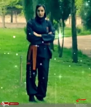 نایب قهرمانی دانشجوی دختر دانشگاه آزاد یاسوج در مسابقات کشوری سلاح سرد