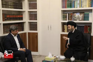 معاون فرهنگی و اجتماعی معاون اول رئیس جمهور با آیت الله عاملی دیدار کرد