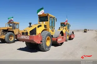 هم اینک ۲۲ کیلومتر باند دوم در مسیر زابل - زاهدان در دست ساخت است