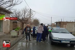 ایستگاه صلواتی بسیجیان پایگاه بیت المقدس روستای توانه نهاوند