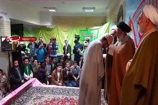 مراسم عمامه&zwnj;گذاری حوزه علمیه حضرت رسول اکرم(ص) مریانج