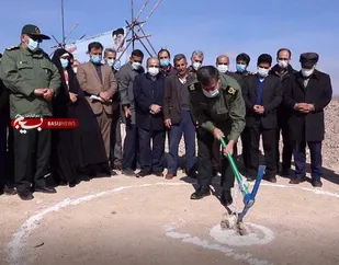 کلنگ احداث ۵ مجتمع آبرسانی روستایی در استان قزوین به زمین زده شد