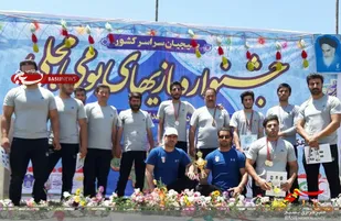 تیم بسیجیان نهاوند قهرمان جشنواره بازی&zwnj;های بومی و محلی کشور شد