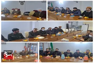 جلسات هماهنگی ایام الله دهه فجر پایگاه های بسیج سرخه برگزار شد