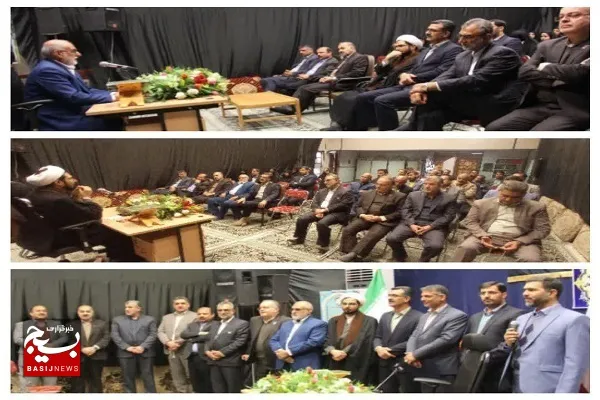 مراسم تکریم و معارفه رئیس بنیاد شهید و امور ایثارگران شهرستان زاهدان