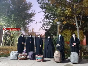 اعزام طلاب خواهر بسیجی شهرستان ابهر به اردوهای جهادی