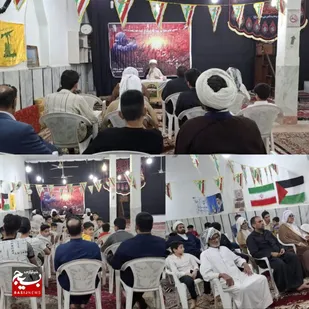 آیین گرامیداشت یاران آسمانی کربلای ۵ در مسجد قمر بنی&zwnj;هاشم(ع)