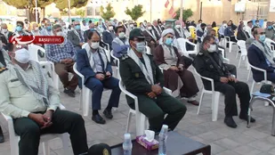 همایش تجلیل از رزمندگان در فردوس برگزار شد