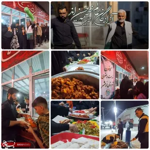 فعالیت جهادی خادمیاران رضوی در خدمت رسانی به زوار اربعین در مرز شلمچه خرمشهر