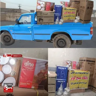 اهدای ۲ سری جهیزیه به زوج های  نیازمند توسط بانوان جهادی در اهواز
