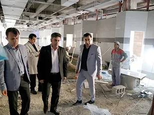 پروژه های درمانی در حال ساخت شهرستان دشتی مورد بررسی و ارزیابی قرار گرفت