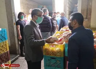راه اندازی غرفه نظارت و بازرسی از توزیع مرغ دولتی