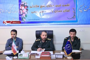 نشست خبری مسئول بسیج سازندگی استان همدان با اصحاب رسانه