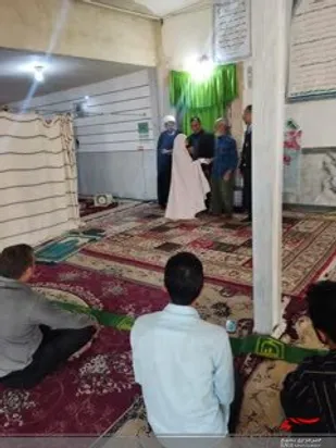 تجلیل از خادمین مساجد در بخش منج