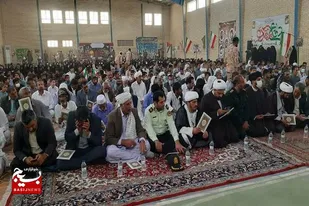 اجتماع جوانان نقش آفرین گام دوم انقلاب در هیرمند برگزار شد
