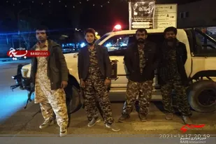برقراری امنیت در سطح شهر خاش توسط بسیجیان حوزه ثارالله