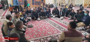 برگزاری اردوی زیارتی فرهنگی مشهد مقدس بسیجیان بیارجمند+ تصاویر