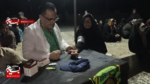 ویزیت رایگان ۱۱۰ نفر به همت بسیج جامعه پزشکی ریگان