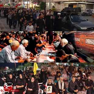 برگزاری مراسم نمادین پیاده&zwnj;روی جاماندگان اربعین در امیدیه