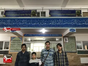 حضور بسیجیان پایگاه شهید میثمی قم در مسابقات استانی قرآن، عترت و نماز