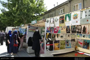 برپایی غرفه&zwnj;های فرهنگی در پیاده&zwnj;راه بوعلی همدان/2