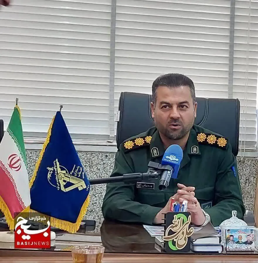 تشریح برنامه های هفنه دفاع مقدس توسط فرمانده سپاه ناحیه فسا