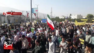 استکبارستیزی مهمترین شعار دانش آموزان کوهچنار در 13 آبان