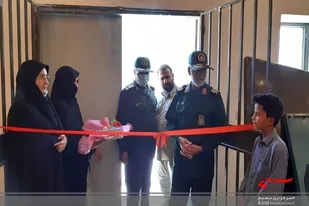افتتاح نمایشگاه اسوه در نصرت آباد
