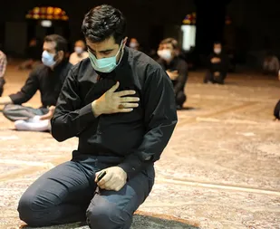 عزاداری محرم در مصلی بزرگ شهر ایلام