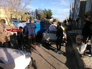 جمع آوری و ارسال کمک&zwnj;های مردم شهرستان شاهرود به زلزله زدگان غرب کشور