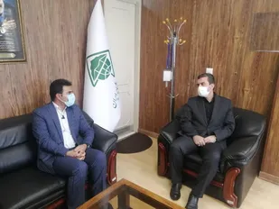 فرماندار خاتم با رئیس سازمان امور عشایر کشور دیدار کرد