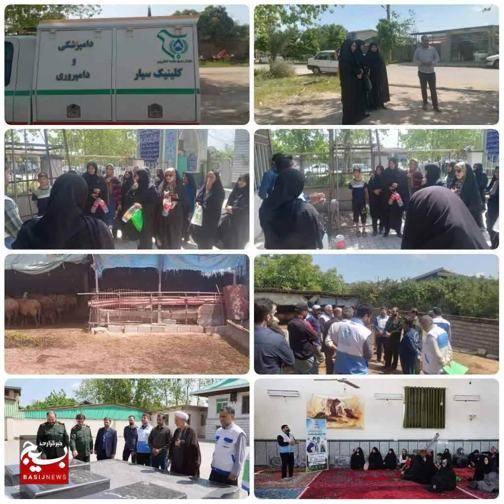 رزمایش گسترده جهادی دامپزشکی در ۱۰ روستای جویبار؛ واکسیناسیون بیش از ۲۷ هزار رأس دام سبک