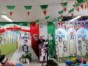 زنگ انقلاب در مدارس شهرستان گرمسار نواخته شد