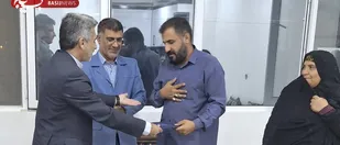 تجلیل سازمان بسیج حقوق دانان و مرکز وکلای استان از خانواده شهید اورنگ