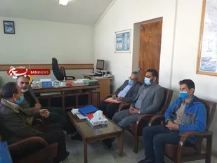 برگزاری جلسه کلینیک صنعت یار بسیج جهت حل مشکل گلخانه دار شاهرودی
